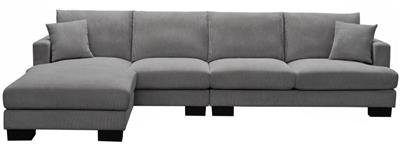 Nordic 3 Piece Modular Lounge with Ottoman