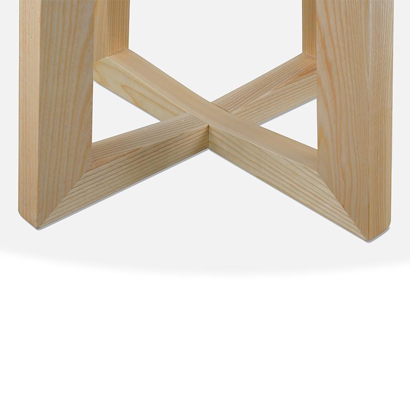 Zodiac 1.15m Round Marble Dining Table - Natural