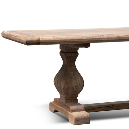 Titan Reclaimed 2.4m ELM Wood Bench - Natural
