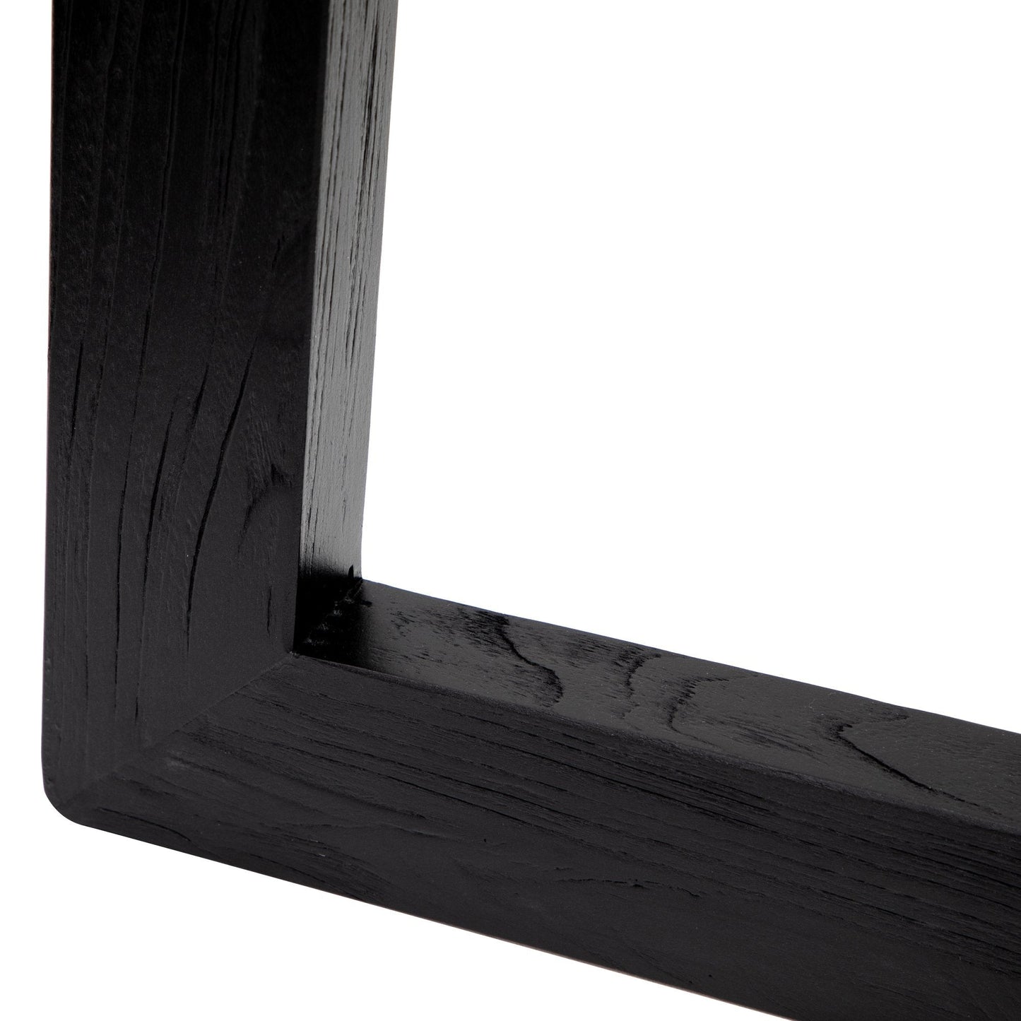 Ex Display - Massey 2.4m Dining Table - Glass Top with Black Base