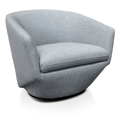 Fabric Lounge Chair - Light Grey