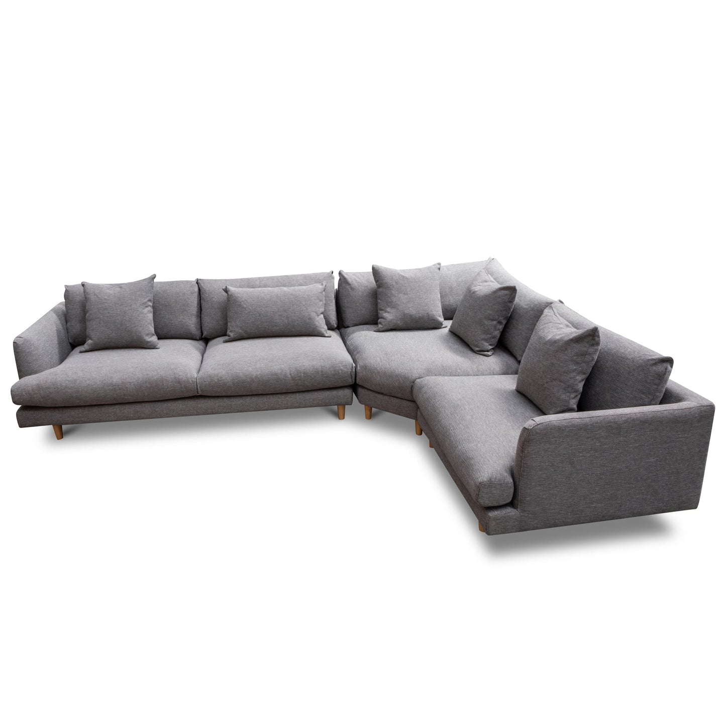 CLC2854-CA Right Return Modular Sofa - Graphite Grey