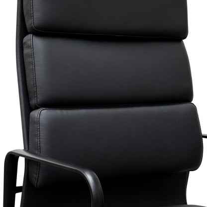 High Back Office Chair - Full Black
