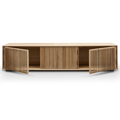 CTV2725-DW 2m Entertainment TV Unit - Natural Ash Veneer