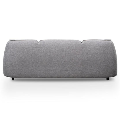3 Seater Fabric Sofa- Graphite Grey