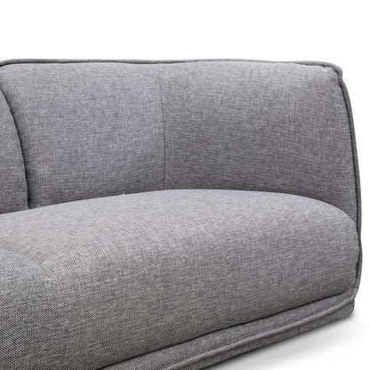 3 Seater Fabric Sofa- Graphite Grey