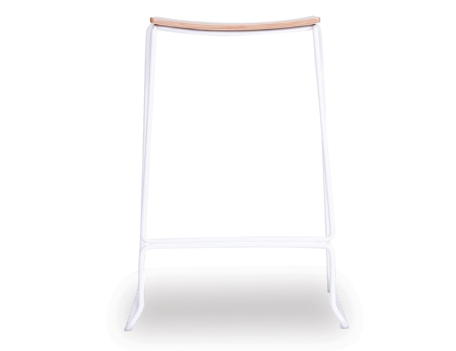 Ardent Stool - Steel Frame - Natural