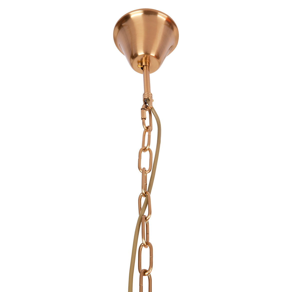 Concord Pendant - Large Brass