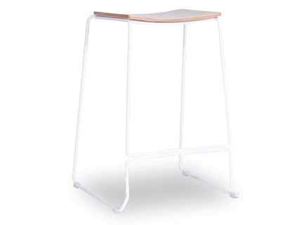 Ardent Stool - Steel Frame - Natural