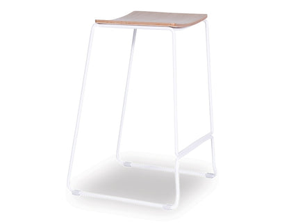 Ardent Stool - Steel Frame - Natural