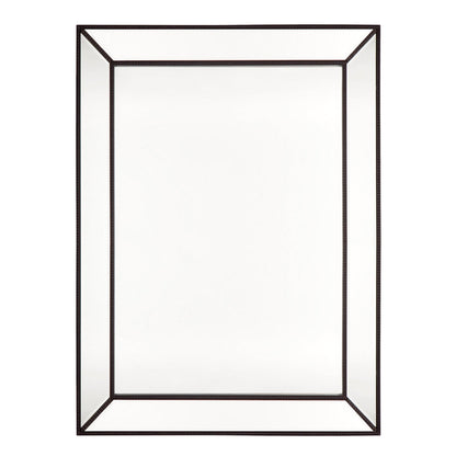 Zeta Wall Mirror - Large Black