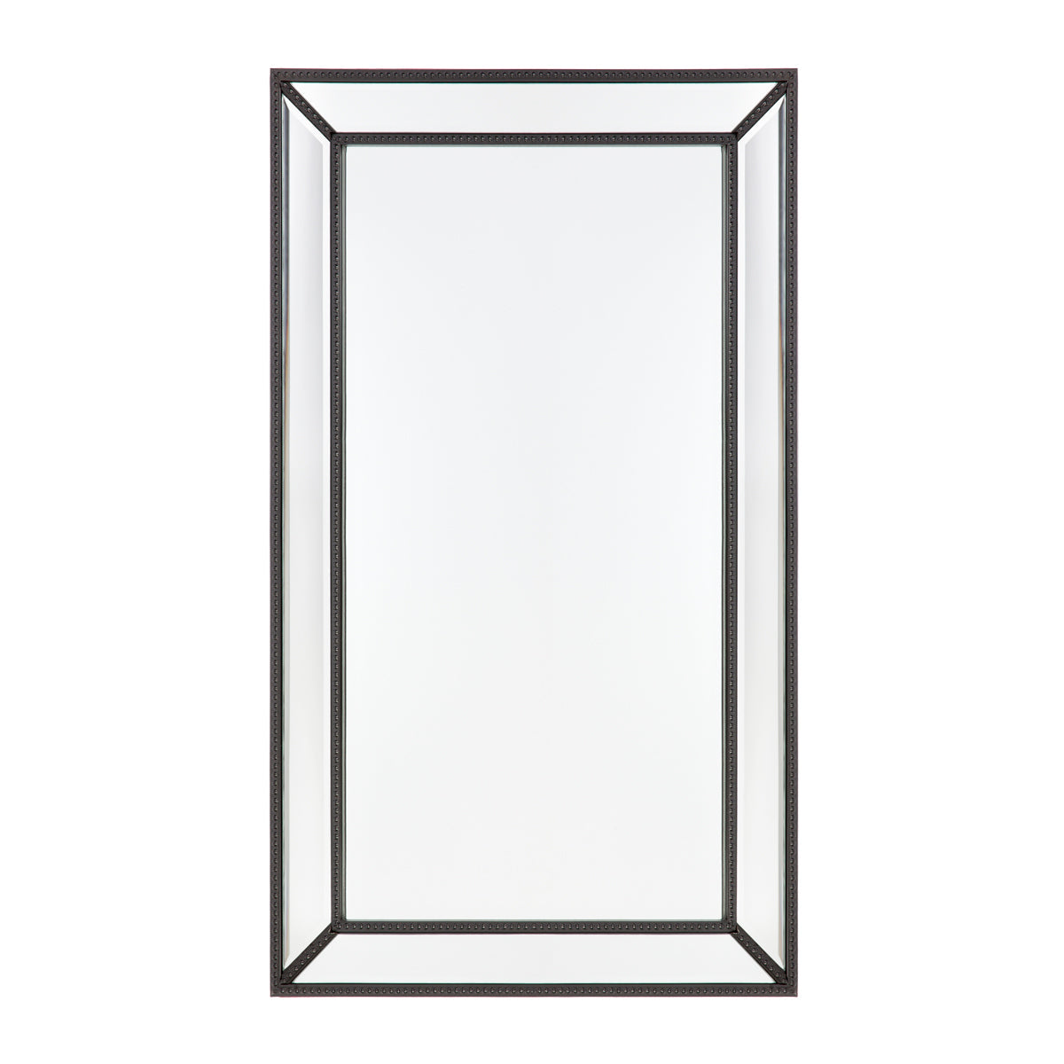 Zeta Wall Mirror - Medium Black