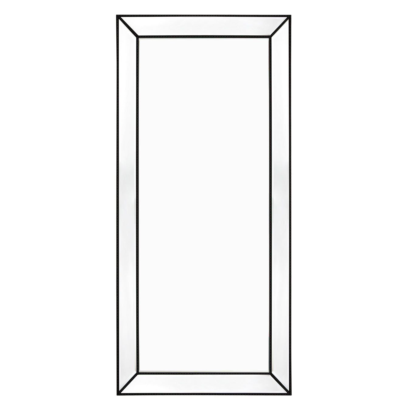 Zeta Floor Mirror - Black