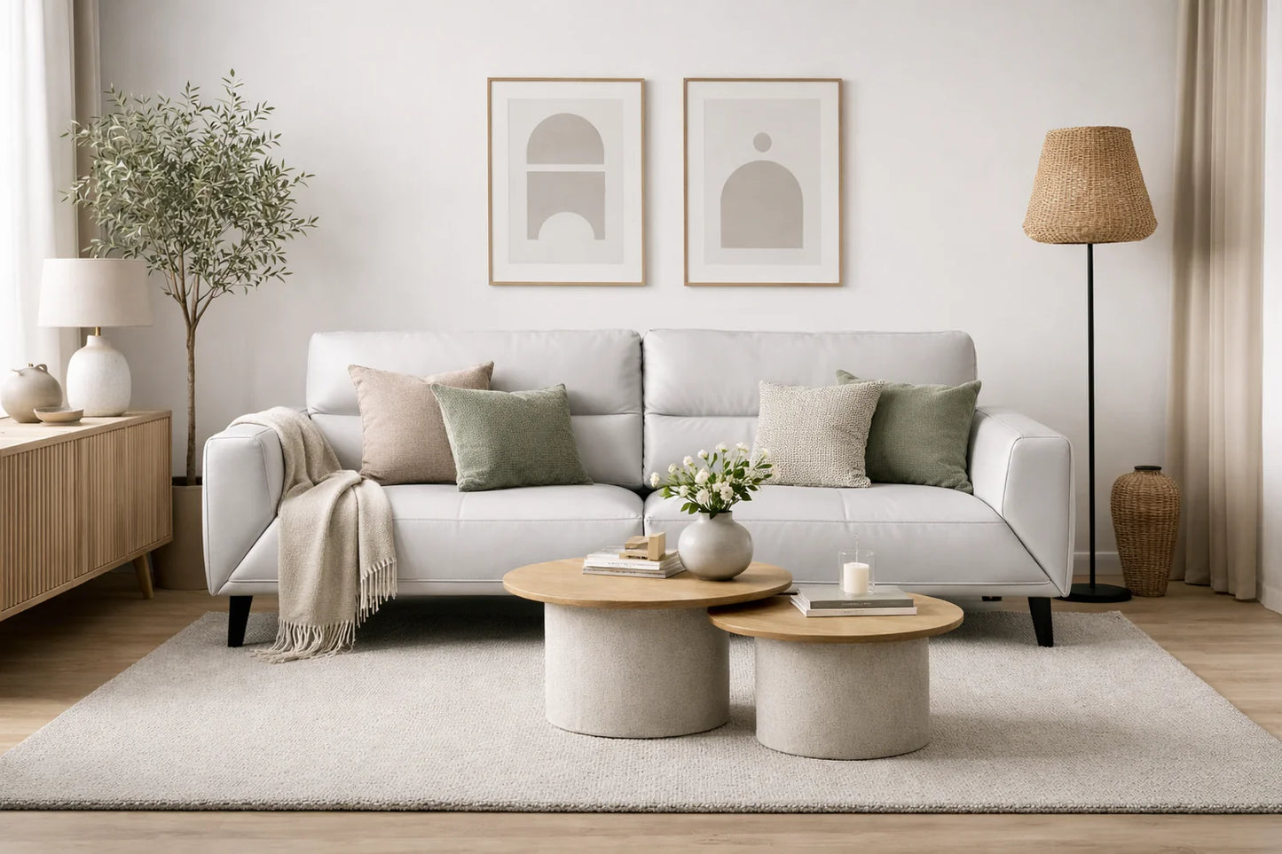 Sonoma Leather Sofa Lounge