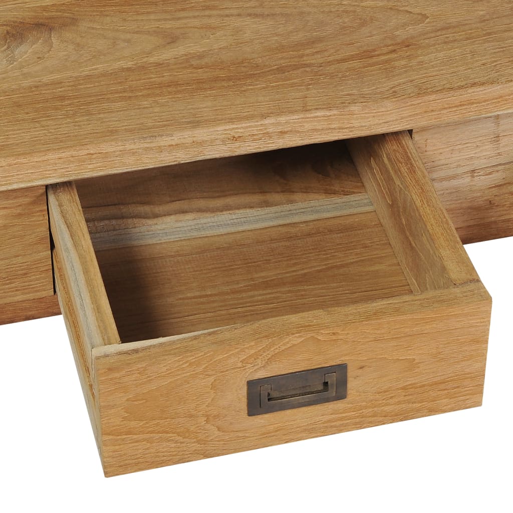 Coffee Table Solid Teak 100X60X35 Cm