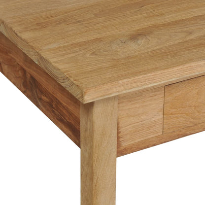 Coffee Table Solid Teak 100X60X35 Cm