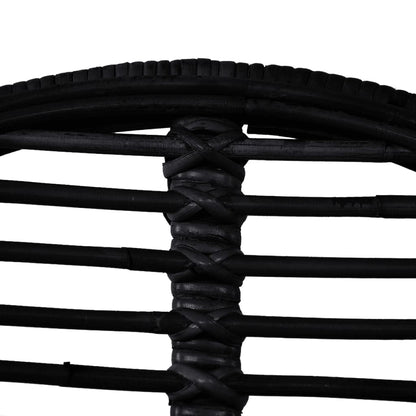 Dining Chairs 2 Pcs Natural Rattan
