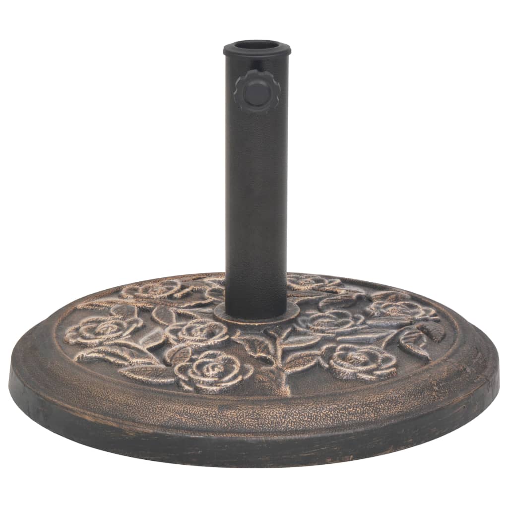 Parasol Base Resin Bronze 9 Kg