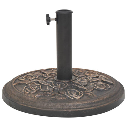 Parasol Base Resin Bronze 9 Kg