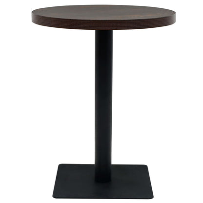 Bistro Table Mdf And Steel Round 60X75 Cm