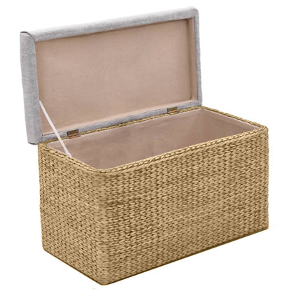 Bench With 2 Ottomans Seagrass