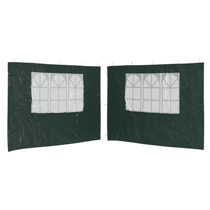 Party Tent Sidewall 2 Pcs With Window Pe