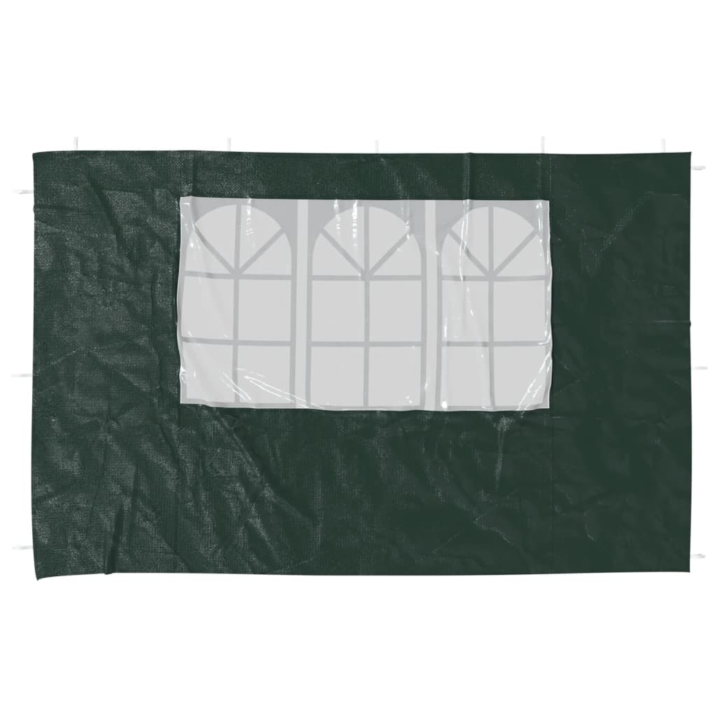 Party Tent Sidewall 2 Pcs With Window Pe