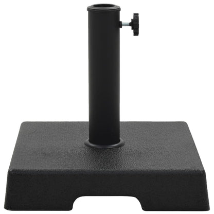 Parasol Base Polyresin Black