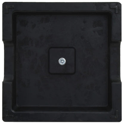 Parasol Base Polyresin Black