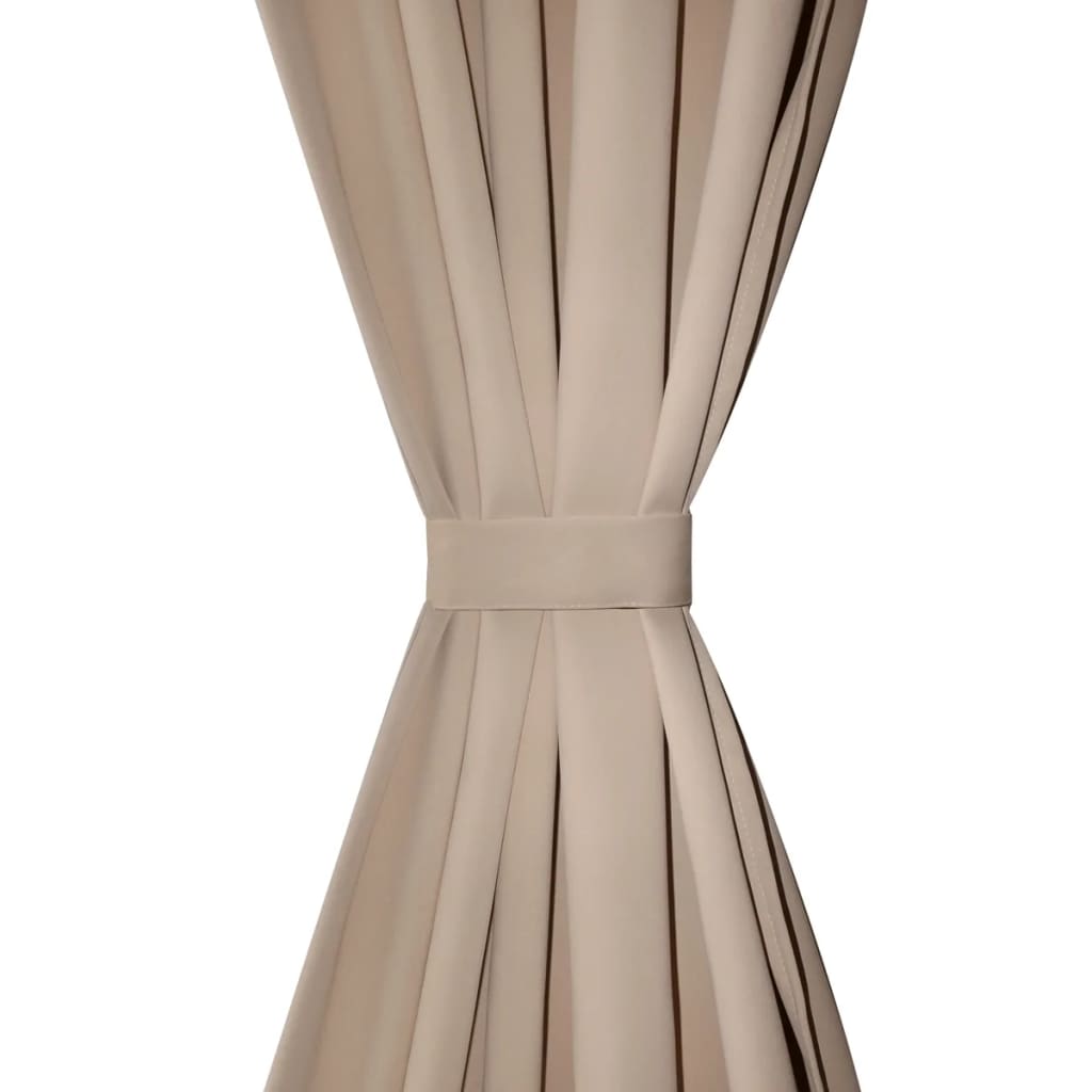 2 Pcs Slot-Headed Blackout Curtains