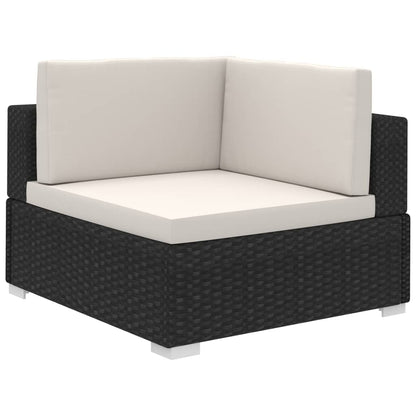12 Piece Garden Lounge Set With Cushions Poly Rattan