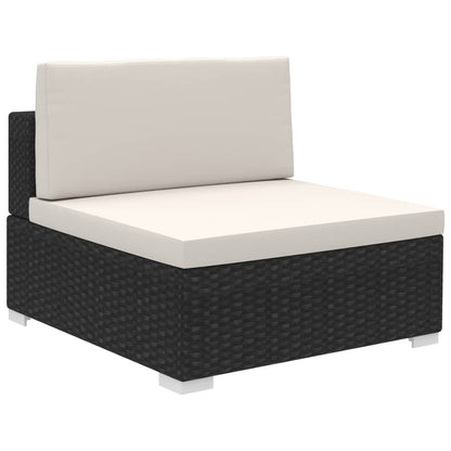 12 Piece Garden Lounge Set With Cushions Poly Rattan