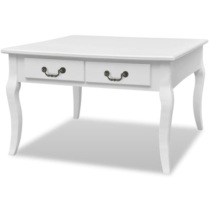 Coffee Table With 4 Drawers