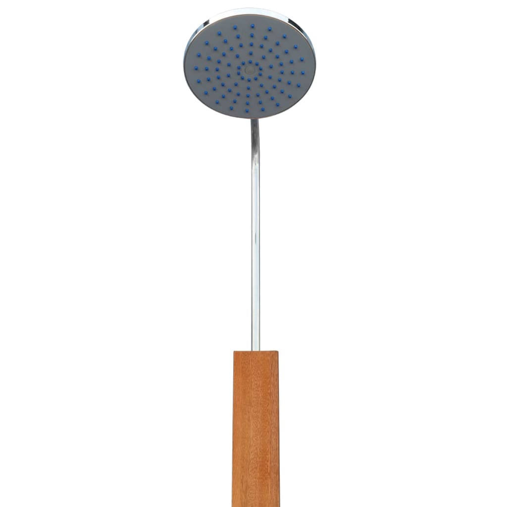 Outdoor Shower Eucalyptus Wood And Steel