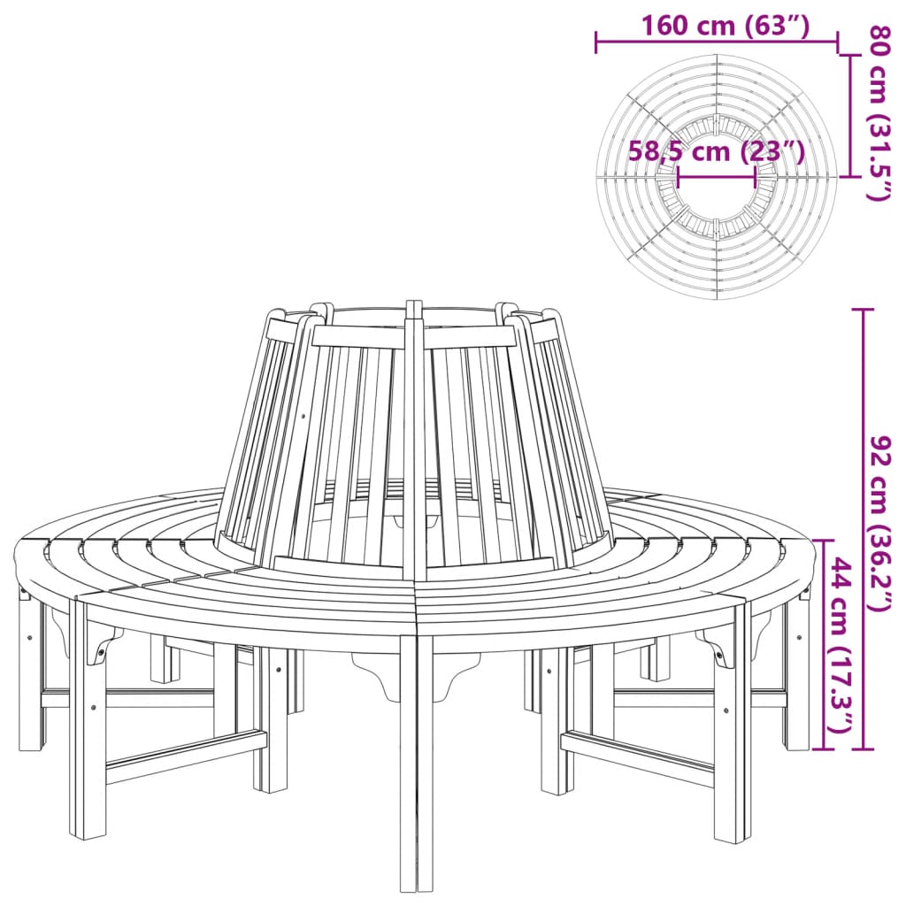 Tree Bench Wood