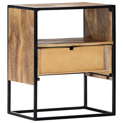 Nightstand 40X30X50 Cm Solid Mango Wood