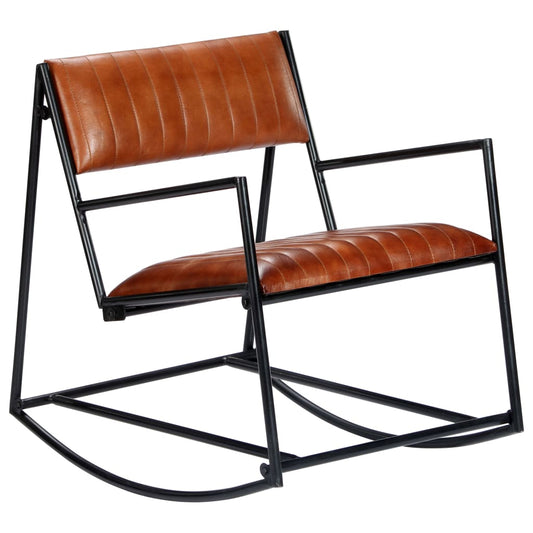 Rocking Chair Real Leather