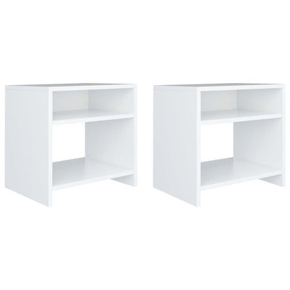 Bedside Cabinets 2 Pcs 40X30X40 Cm Engineered Wood
