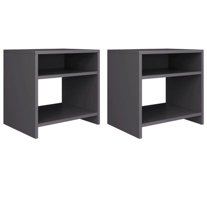 Bedside Cabinets 2 Pcs 40X30X40 Cm Engineered Wood