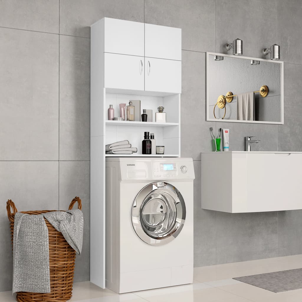 Washing Machine Cabinet 64X25.5X190 Cm