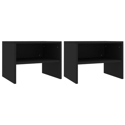 Bedside Cabinets 2 Pcs 40X30X30 Cm Engineered Wood