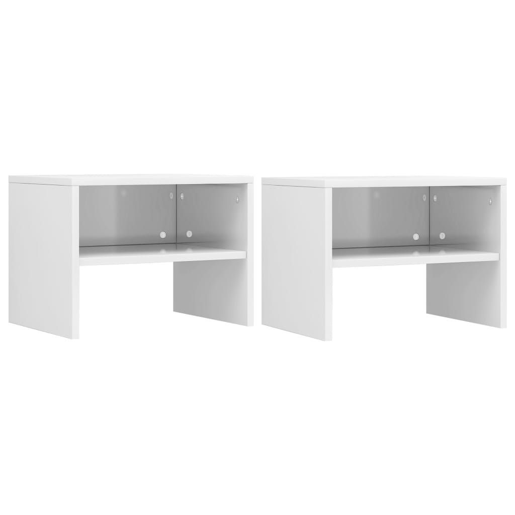 Bedside Cabinets 2 Pcs 40X30X30 Cm Engineered Wood