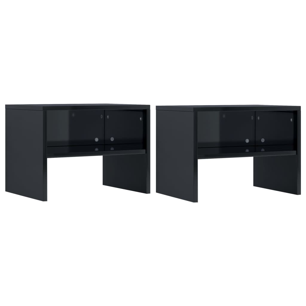 Bedside Cabinets 2 Pcs 40X30X30 Cm Engineered Wood