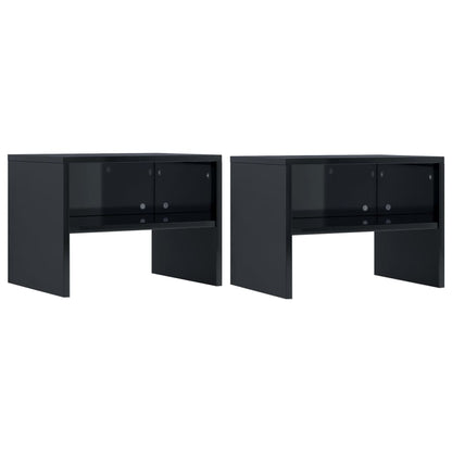 Bedside Cabinets 2 Pcs 40X30X30 Cm Engineered Wood