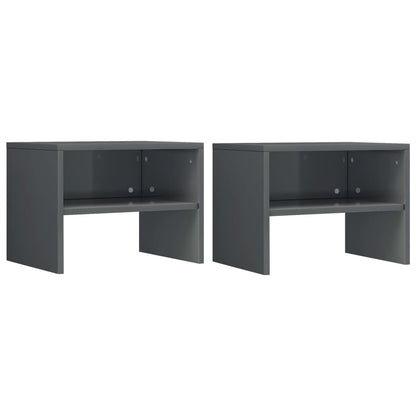 Bedside Cabinets 2 Pcs 40X30X30 Cm Engineered Wood