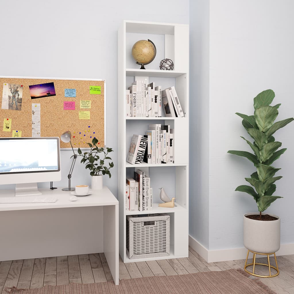 Book Cabinet/Room Divider 45X24X159 Cm Engineered Wood