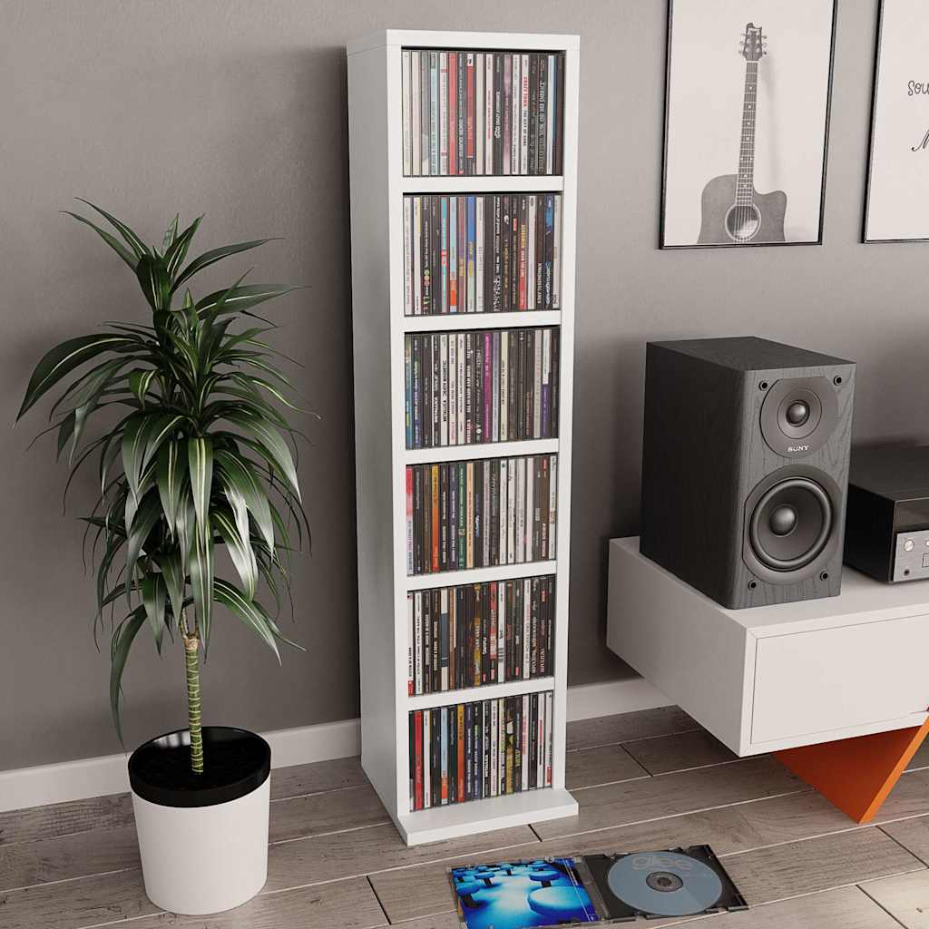 Cd Cabinet 21X20X88 Cm Engineered Wood