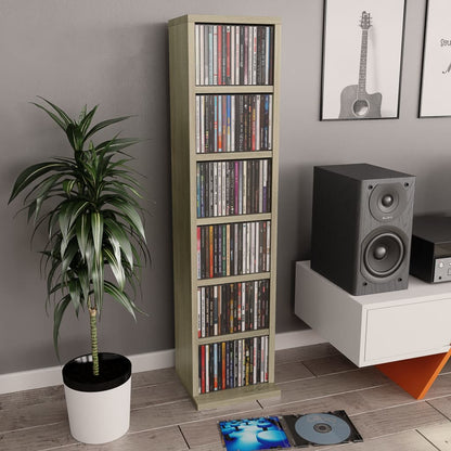 Cd Cabinet 21X20X88 Cm Engineered Wood