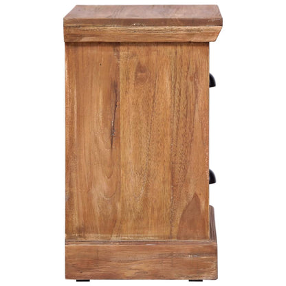 Bedside Cabinet 40X30X50 Cm Solid Teak