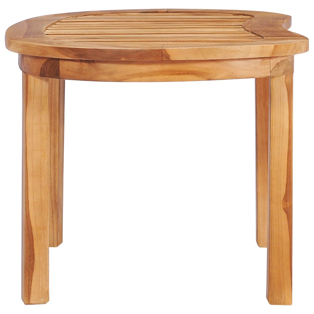 Coffee Table 90X50X45 Cm Solid Teak Wood